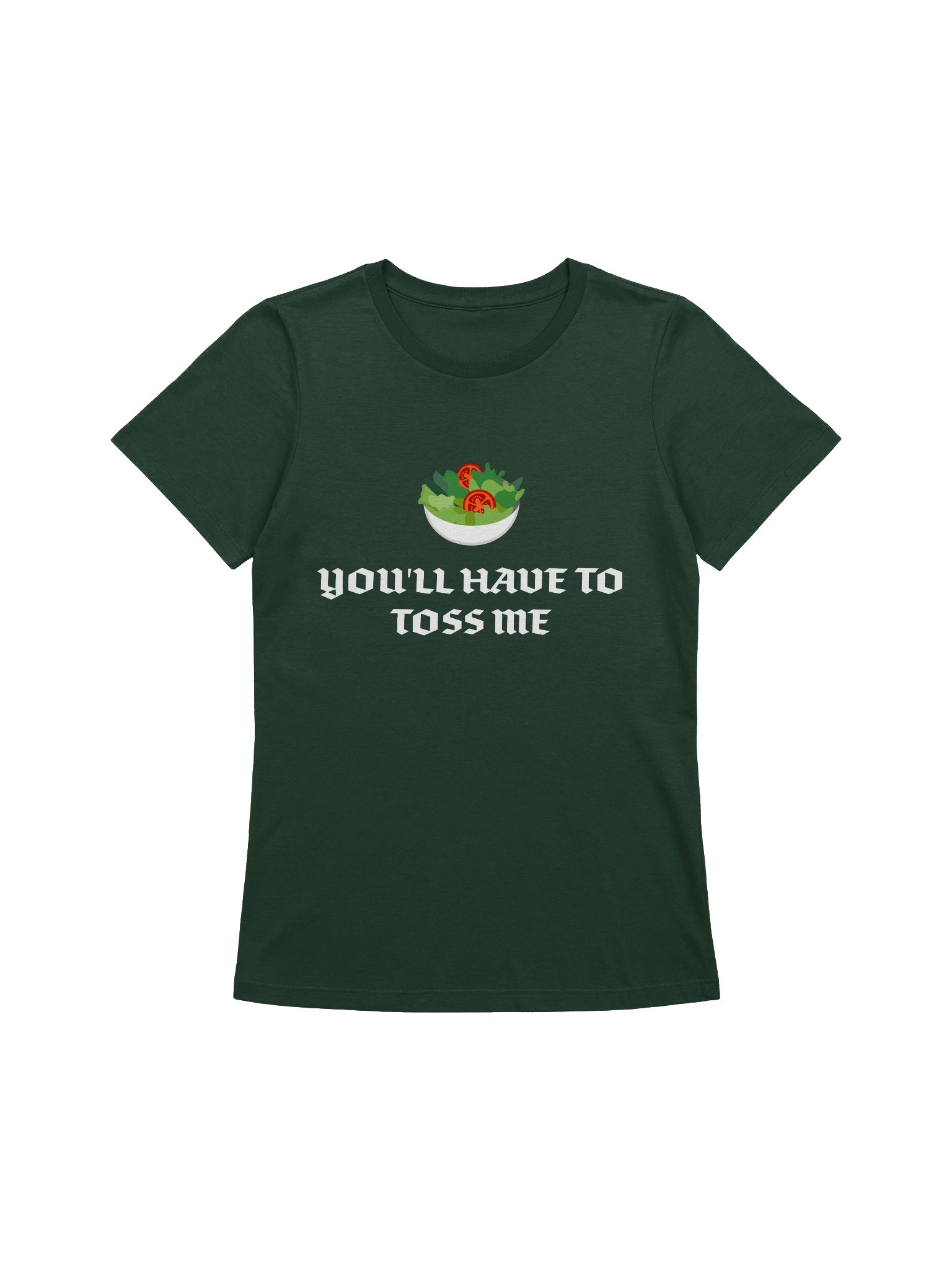 Toss Me Fitted Tee product image (22)