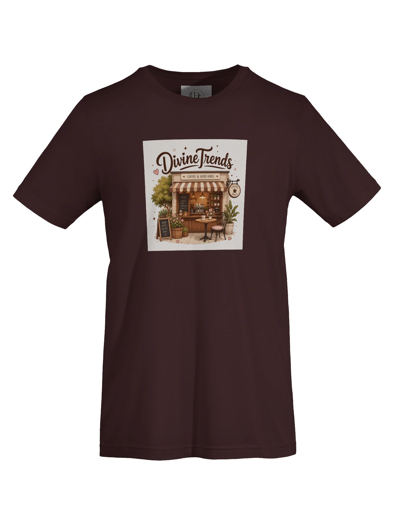 Maroon T-Shirt product image (5)