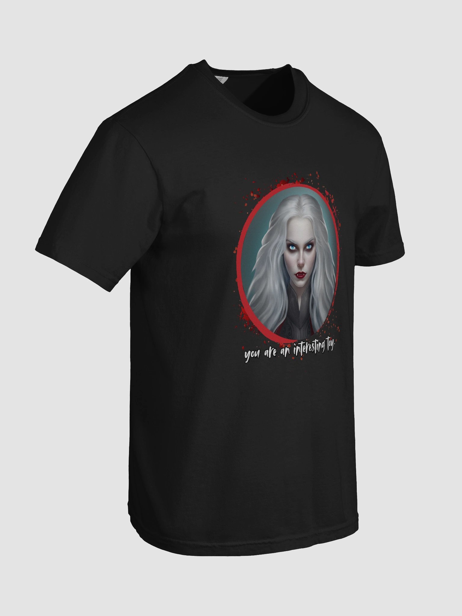 Black Relaxed Fit T-Shirt Dawn of Silence: Bel-Bhadra product image (8)