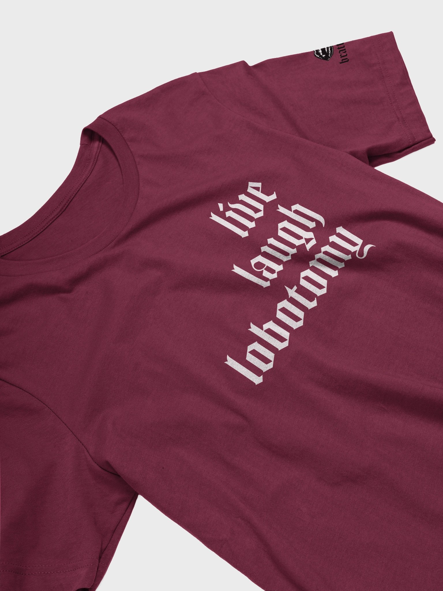 live laugh lobotomy tee product image (3)