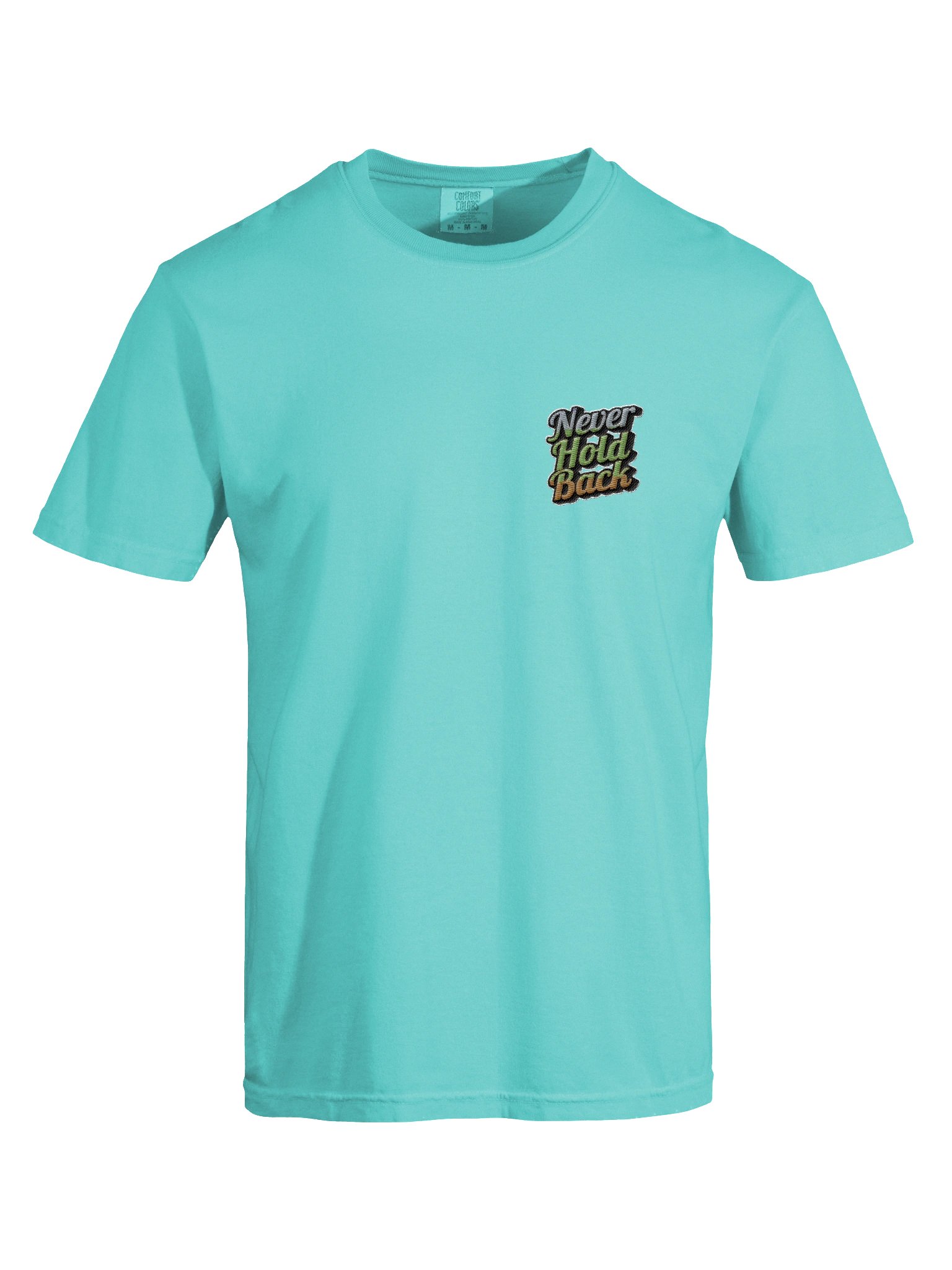 "Never Hold Back" Embroidered Tee product image (7)