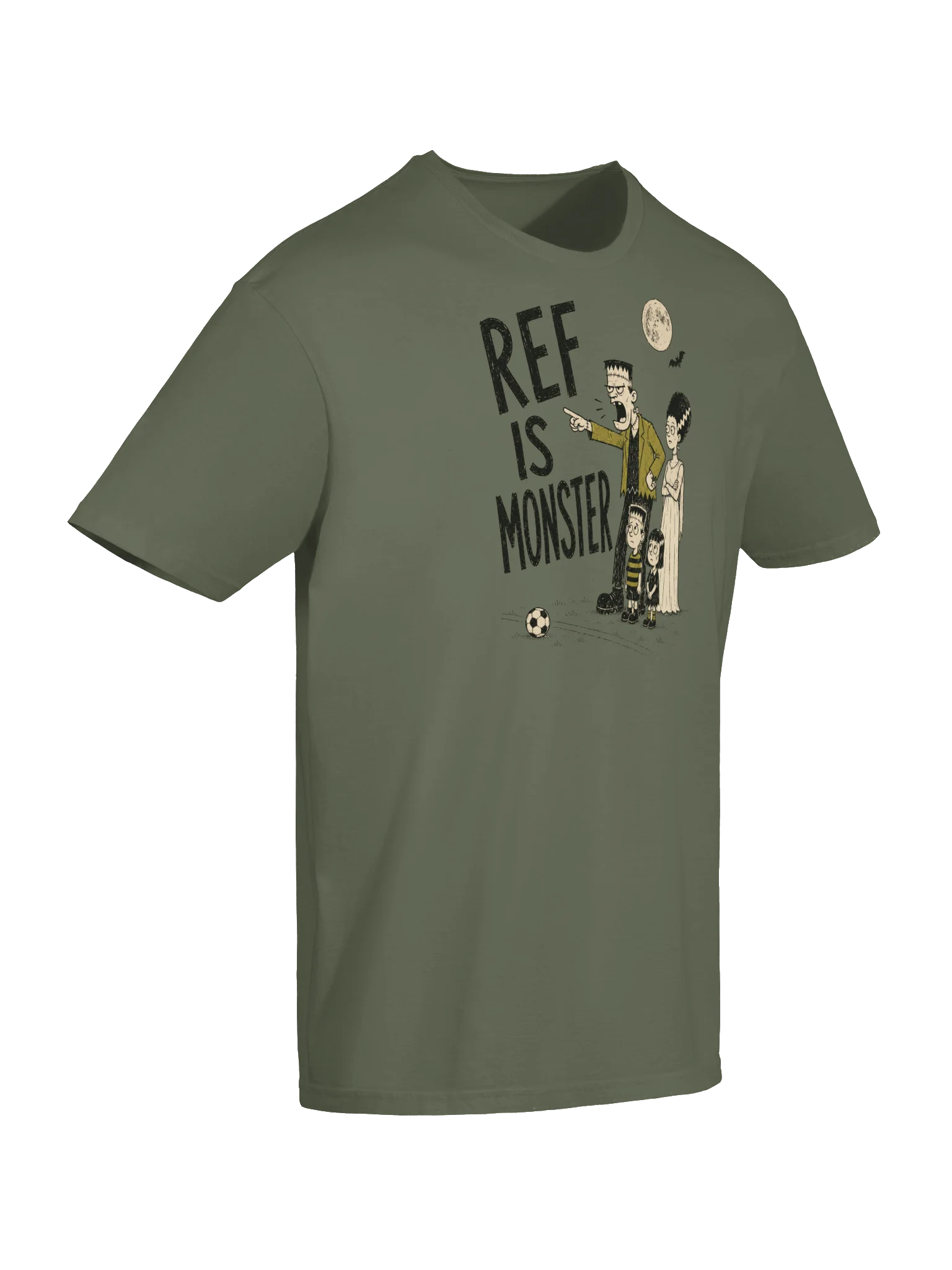 Ref Is Monster Soccer Halloween Tee product image (56)