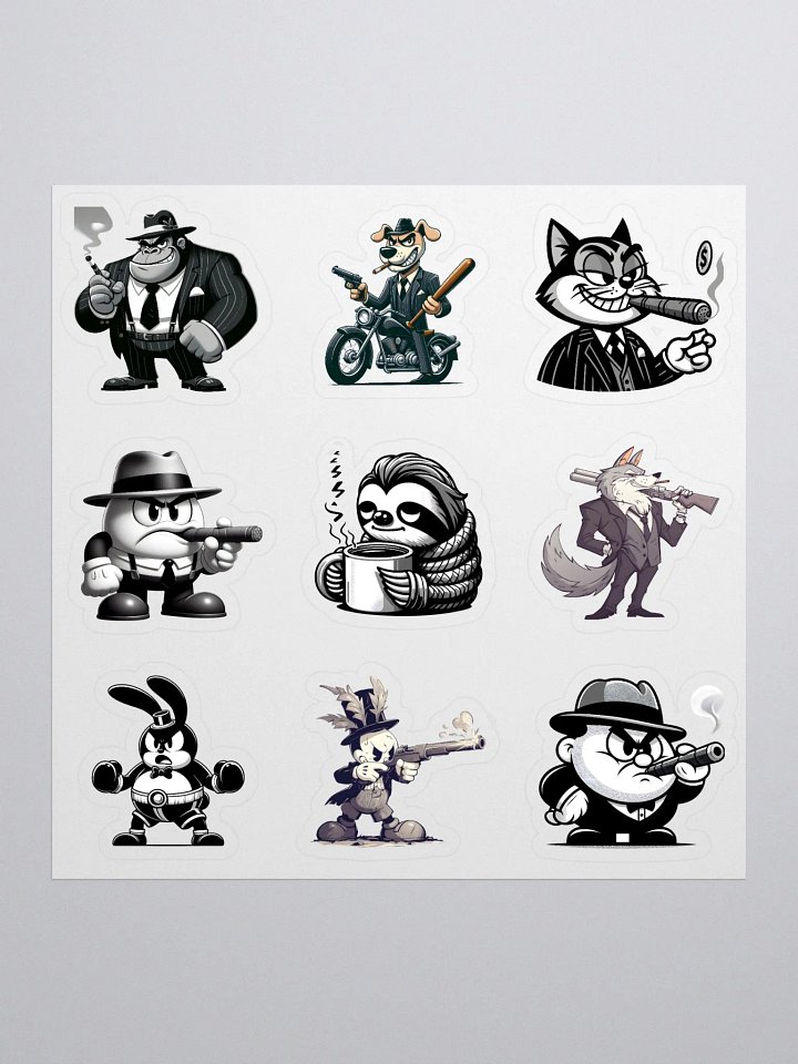 Vintage Cartoon Stickers II product image (1)