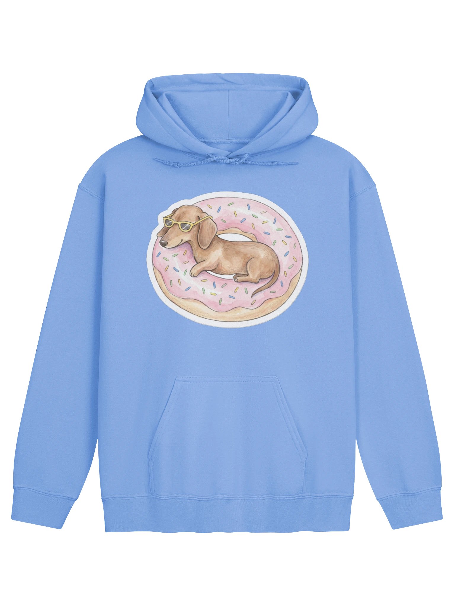 Donut Float Doxie Hoodie product image (1)