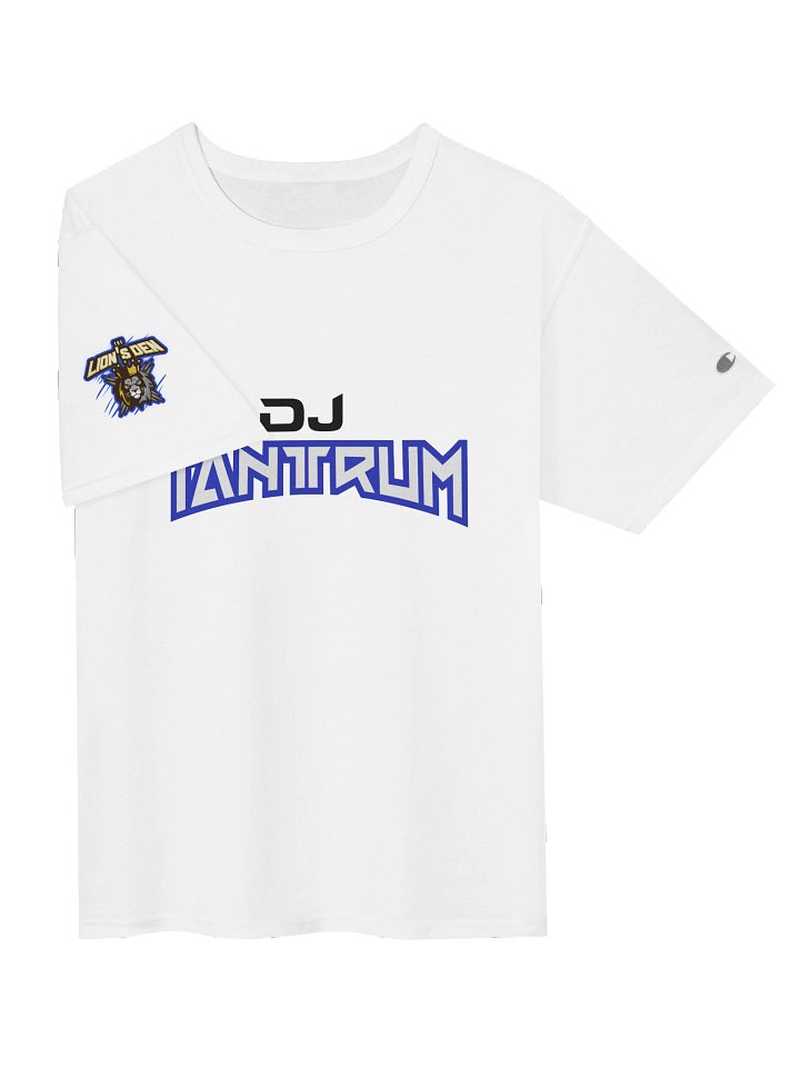 DJ TanTrum Champion T-Shirt (Men's Relaxed Fit) - Cropped Logo product image (2)