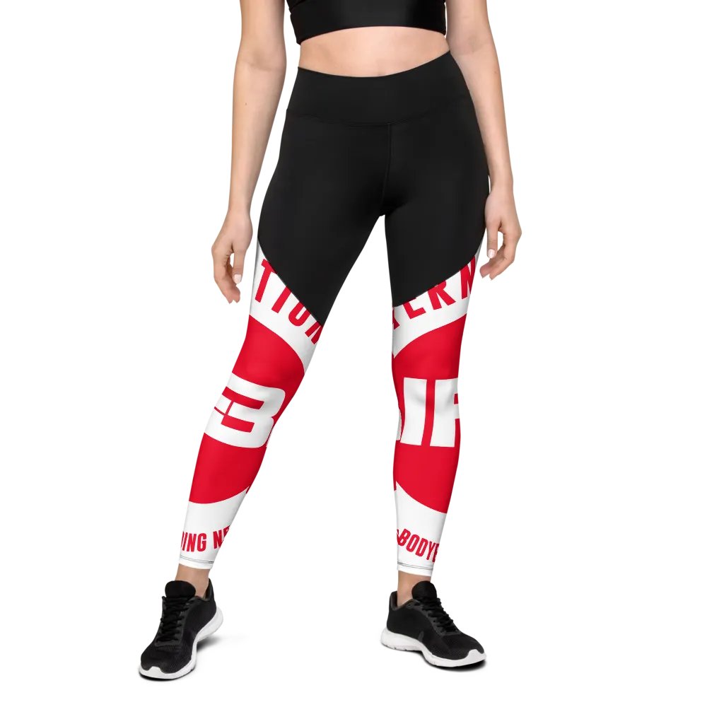 IFBNewsfeed.Org's All-Over Print Sports Leggings product image (2)