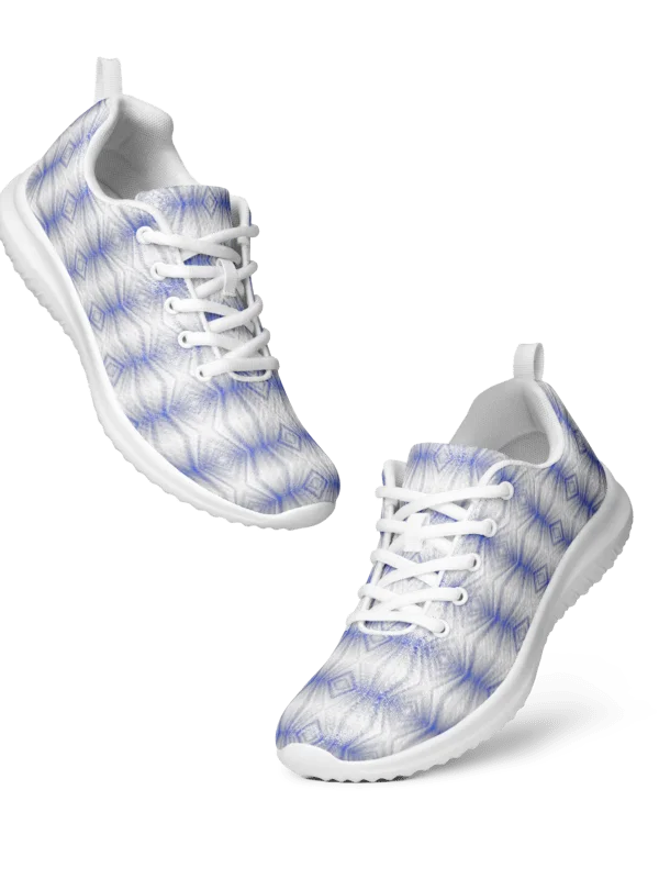 Electric Blue Diamond Flux Diamond Blue Gradient Women's Athletic Shoes product image (9)