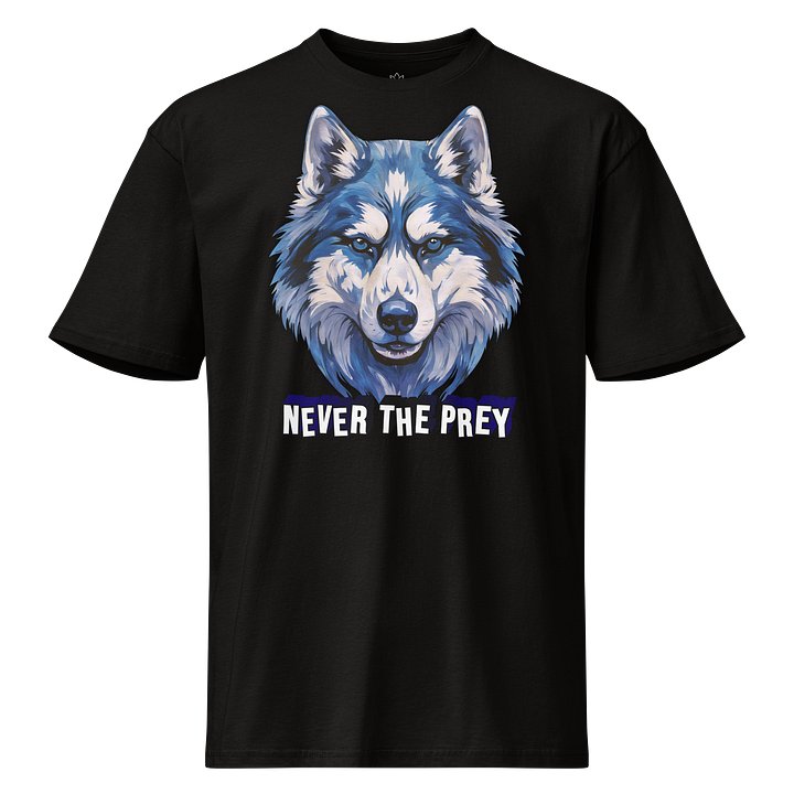 Never the Prey Wolf Graphic Tee product image (1)