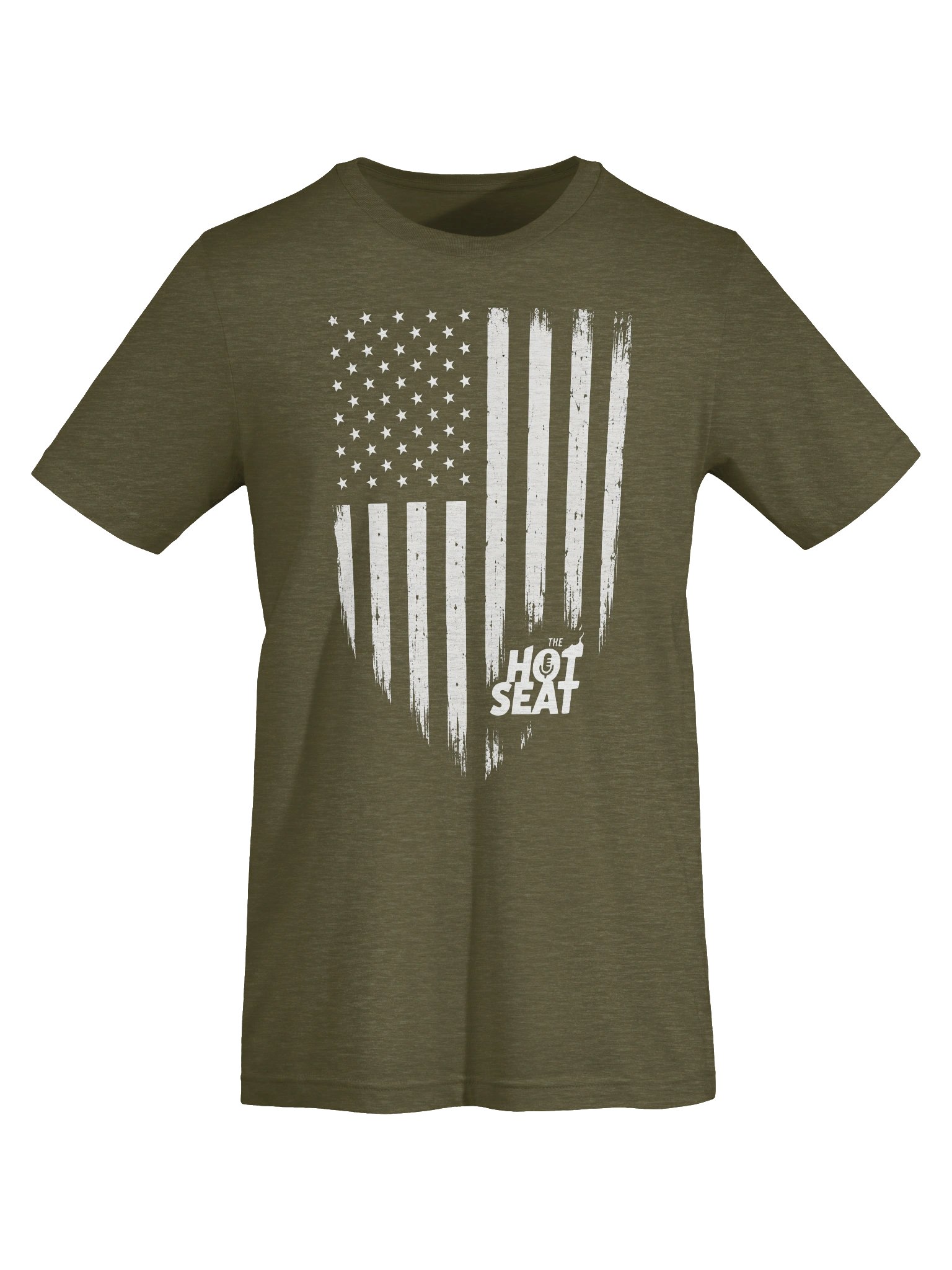 The Hot Seat Distressed American Flag - T-shirt product image (10)