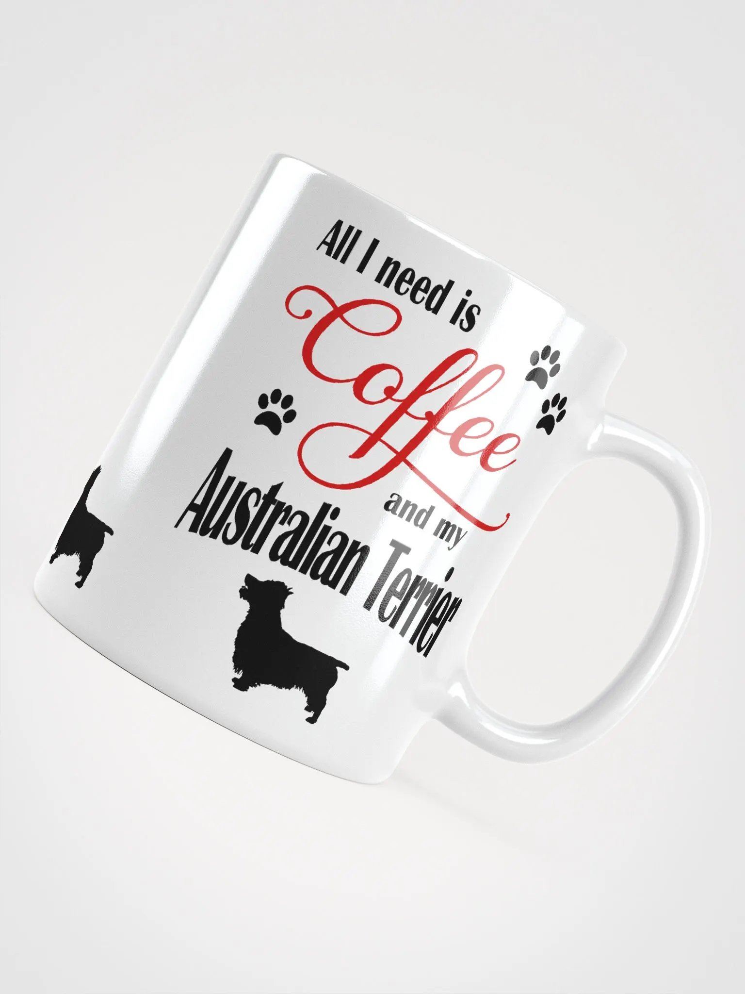 Coffee and my Australian Terrier Mug product image (4)