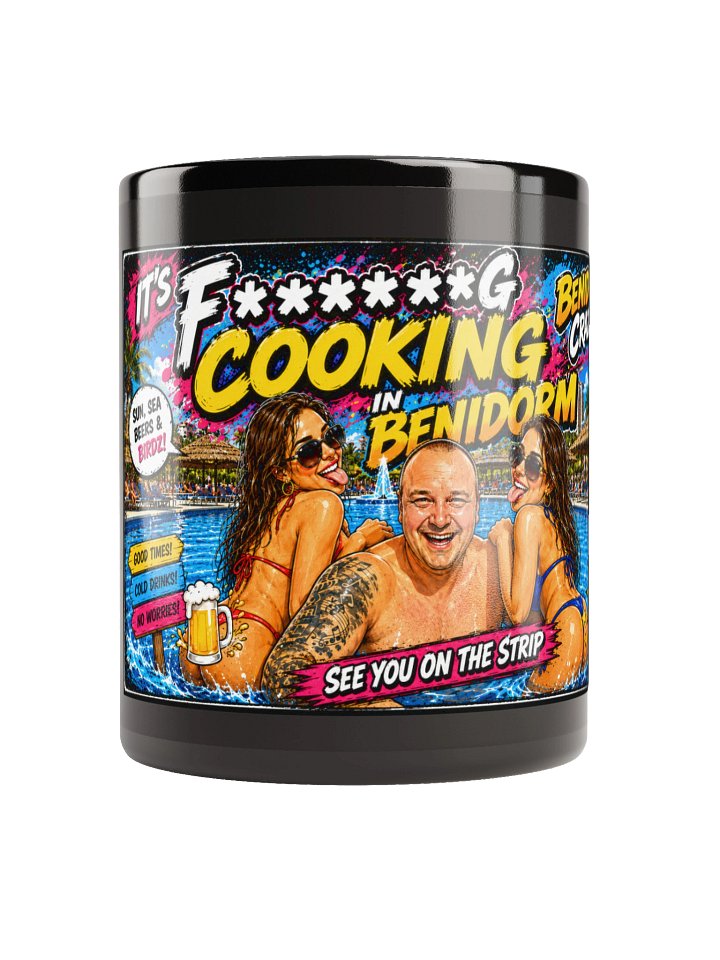 Benidorm Crazy E Cheeky Pop-Art Mug product image (3)