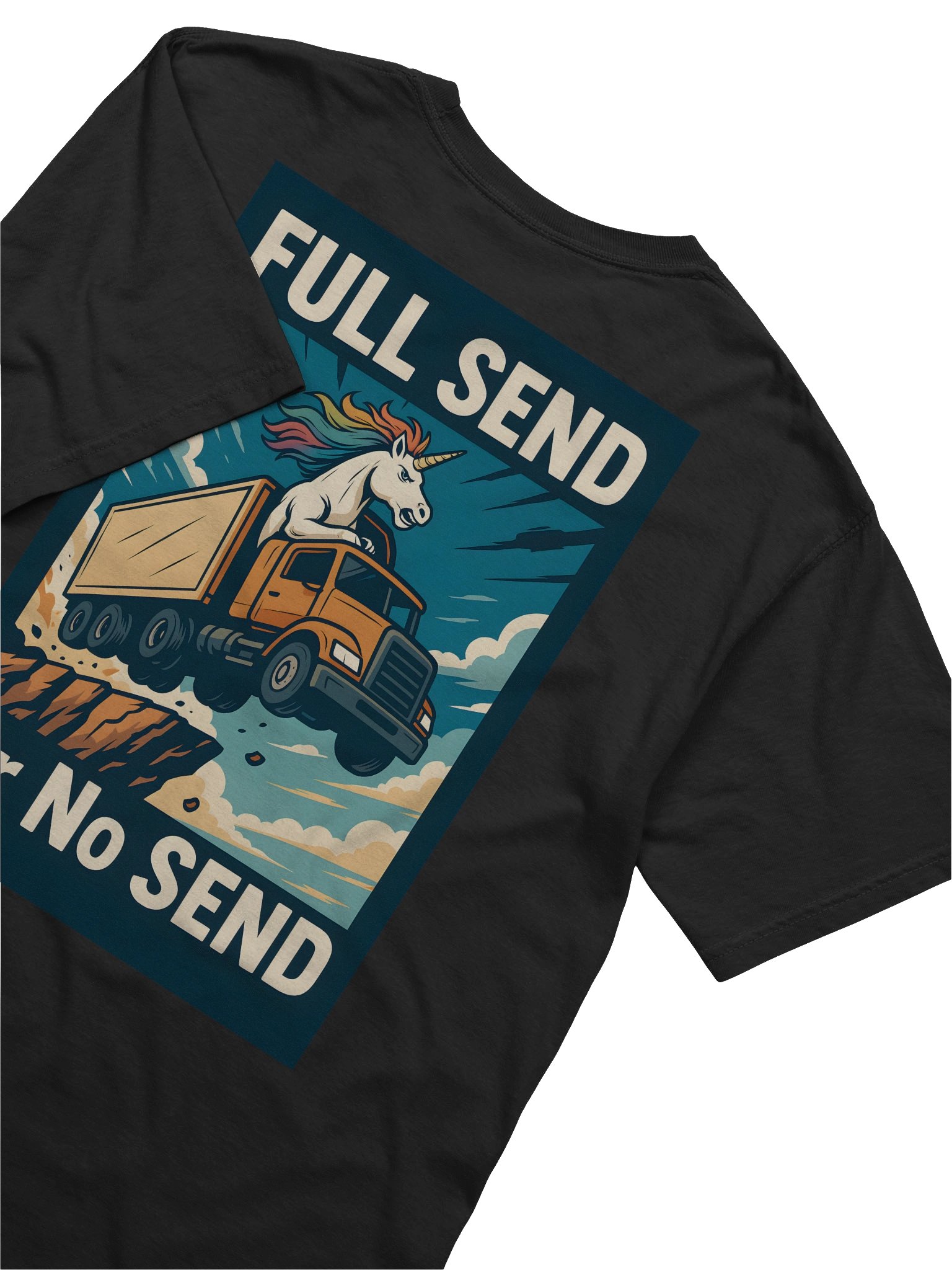 FULL SEND or No Send Shirt product image (6)
