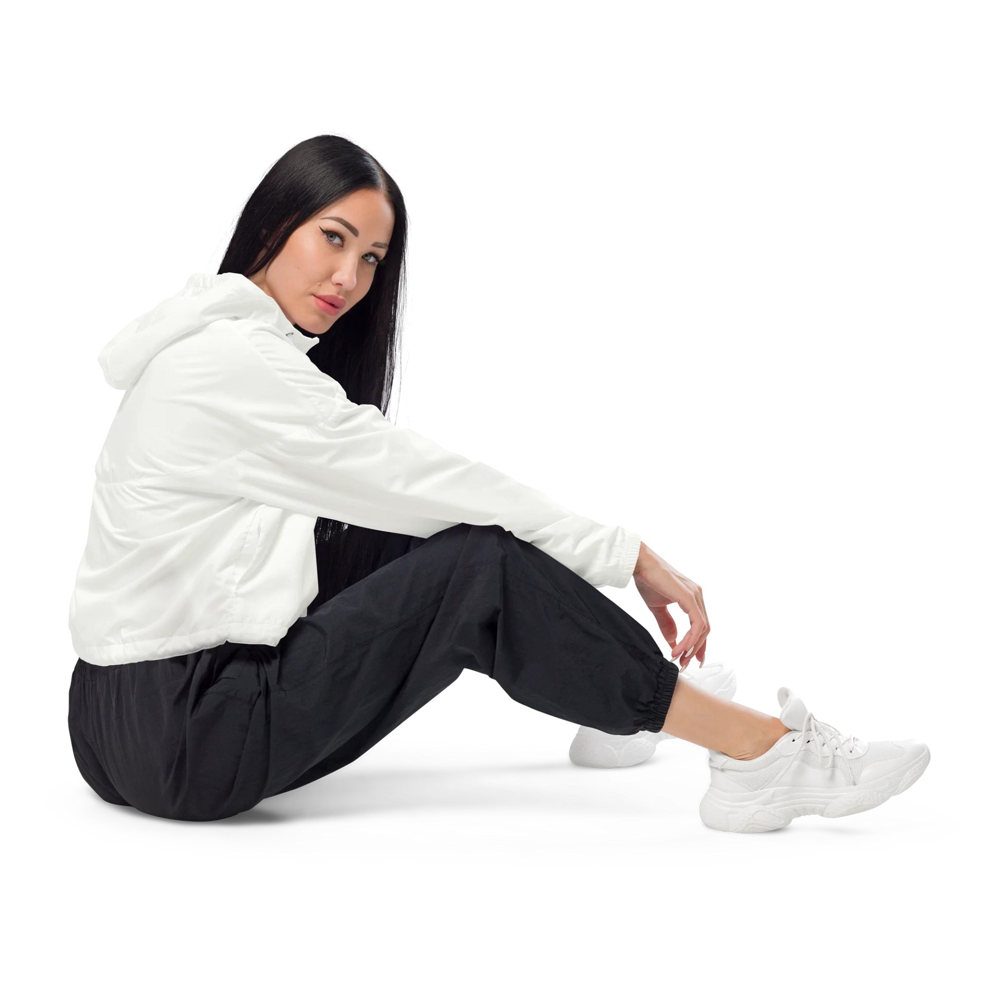 Women's Cropped Windbreaker WCFB0150 product image (3)