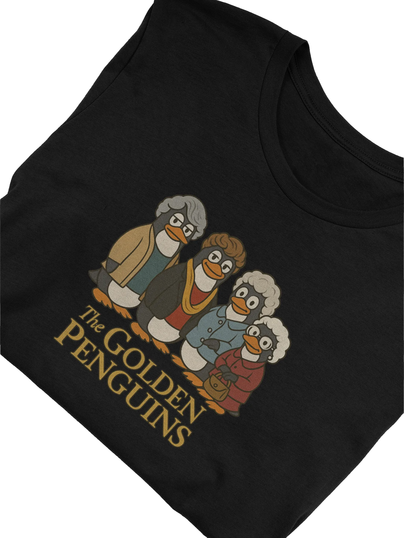 "The Golden Penguins" T-Shirt product image (3)