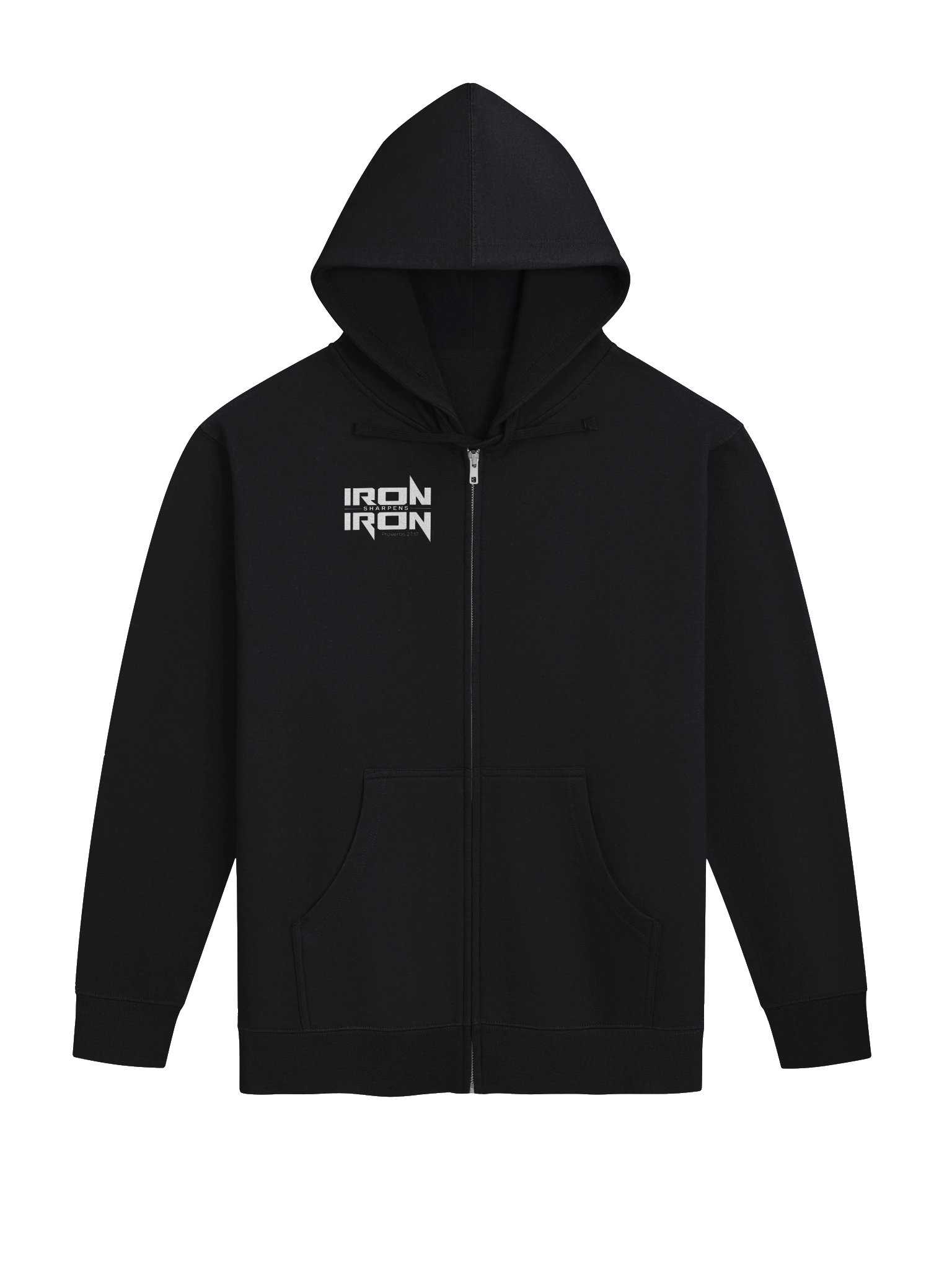 IRON SHARPENS IRON™ Signature Men's Zip Hoodie product image (1)