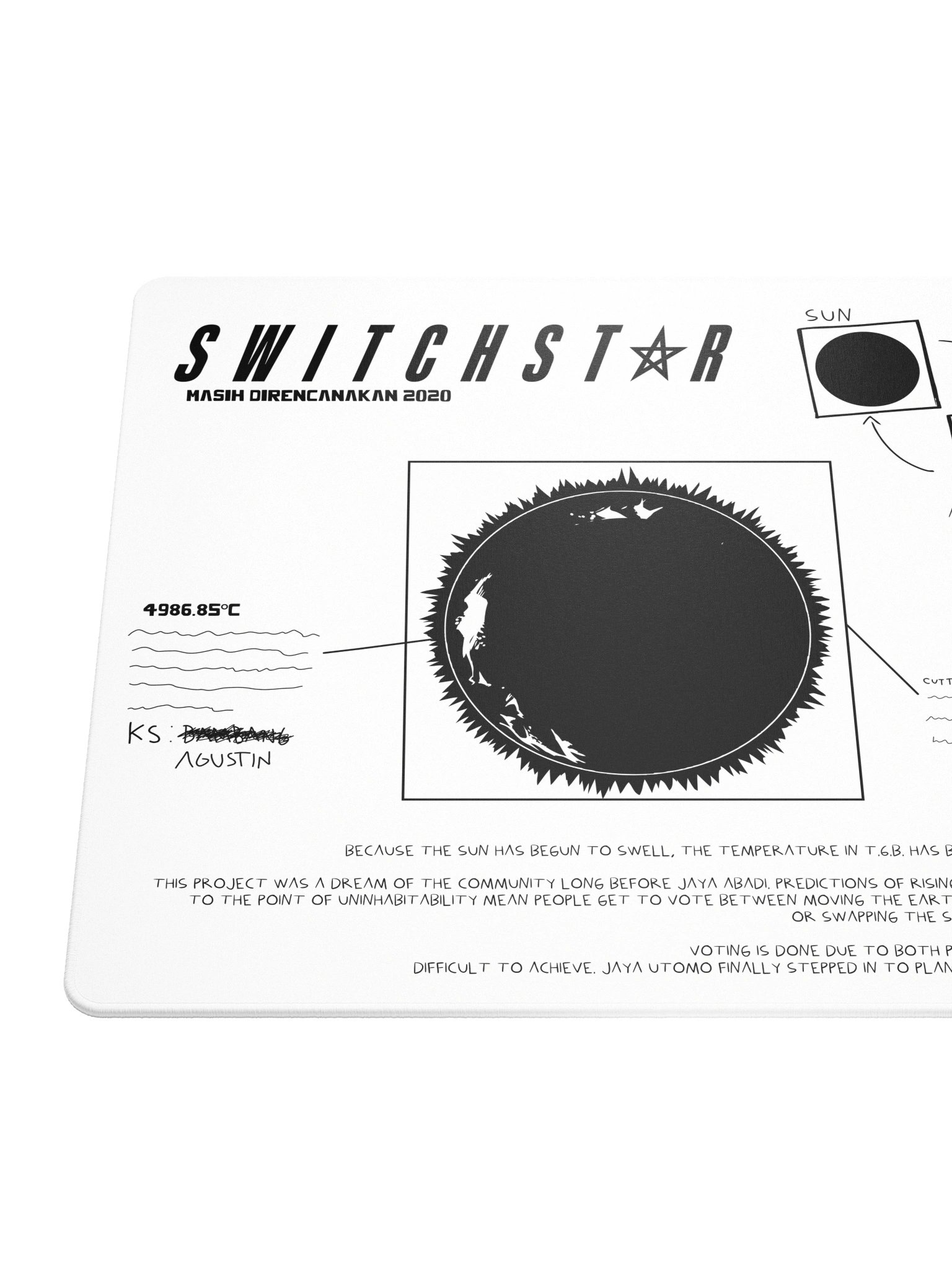 DESKMAT | SWITCHSTAR (WHITE EDITION) product image (2)