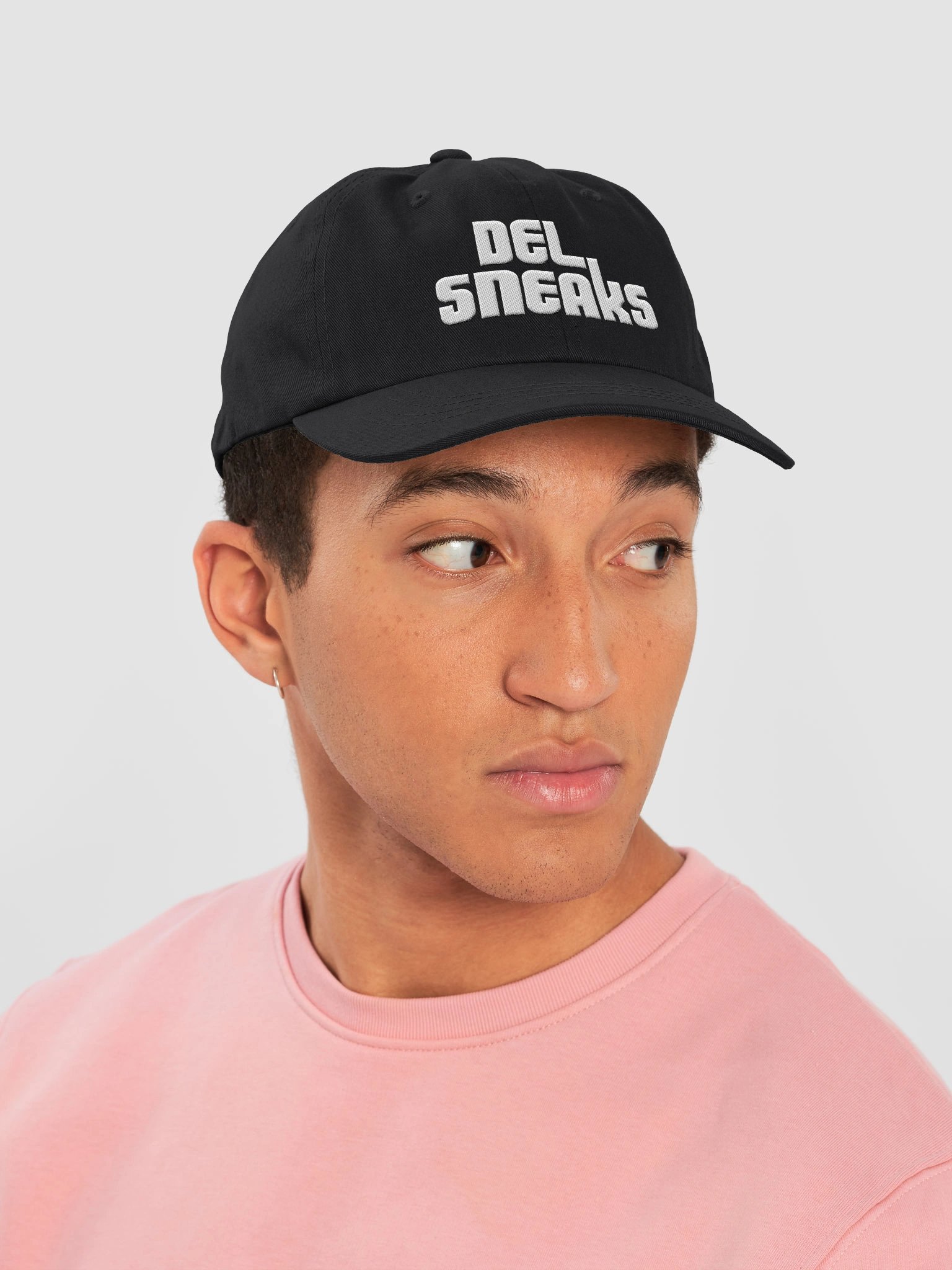 Classic Logo Embroidered Cap Black product image (6)