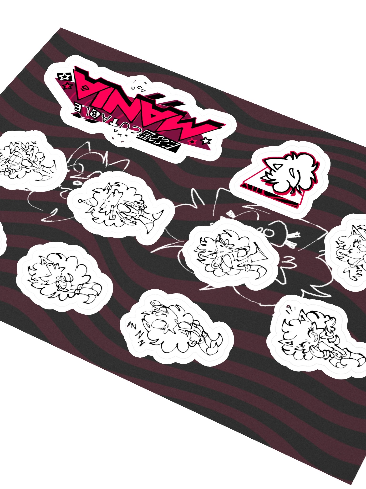Wonkers Sticker Sheet product image (2)