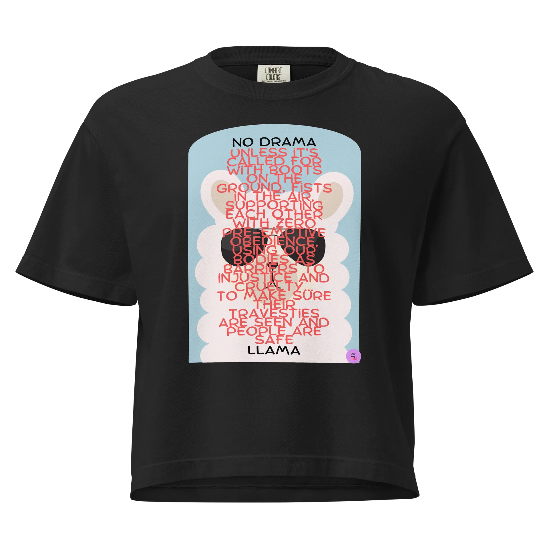 Drama Llama LKM Boxy Tee product image (2)
