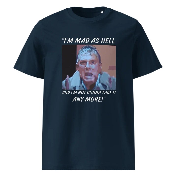MAD AS HELL TEE (ORGANIC) product image (1)