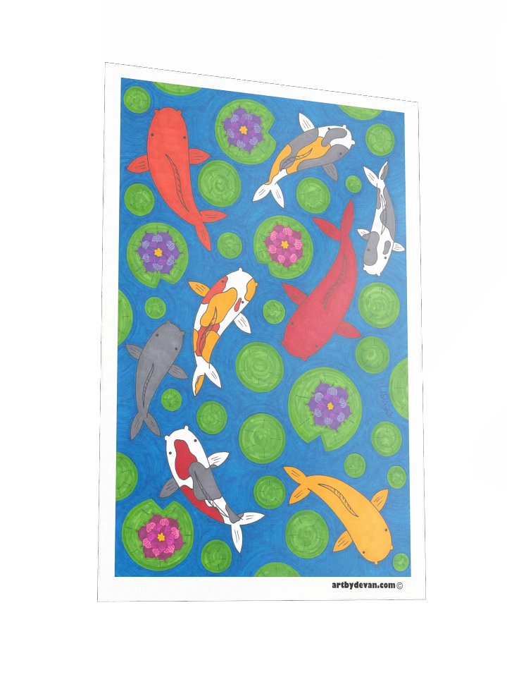Art Print: Koi Fish product image (2)
