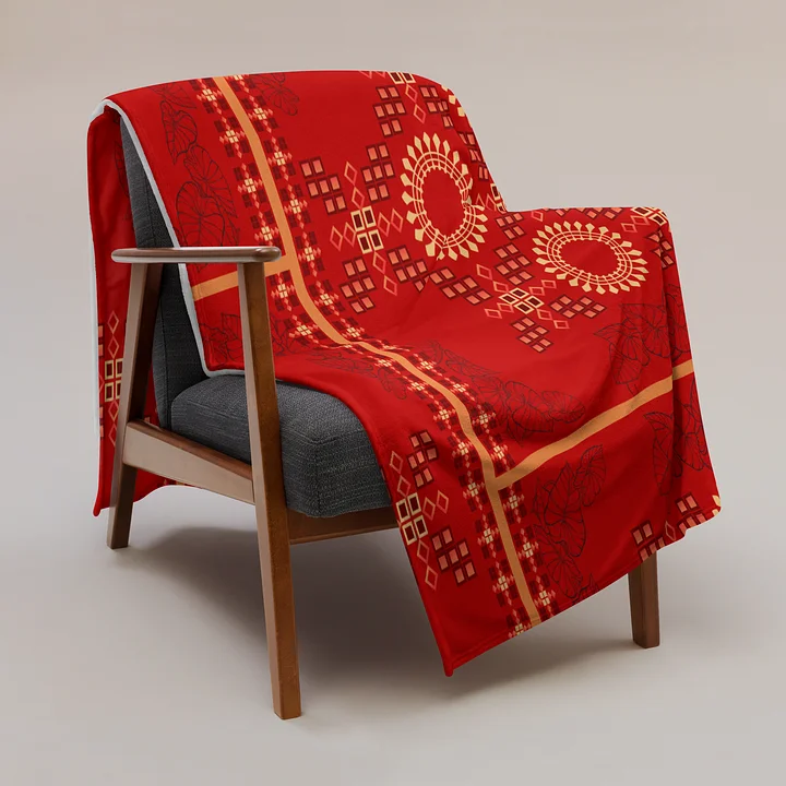 Couverture imprimée PU MANATU — Touche culturelle et confortable product image (1)