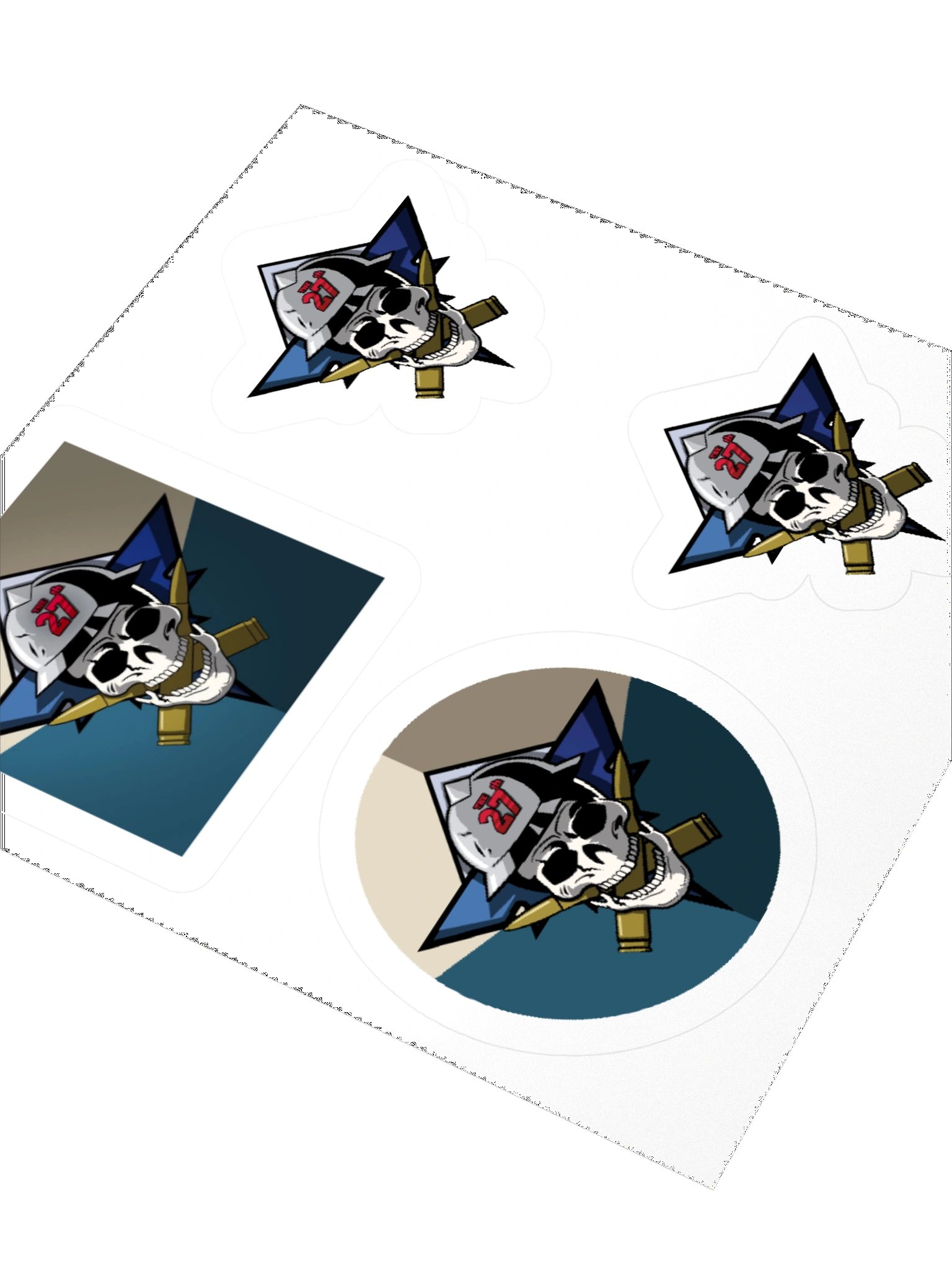 "The 27th corps" Regiment Sticker pack product image (9)