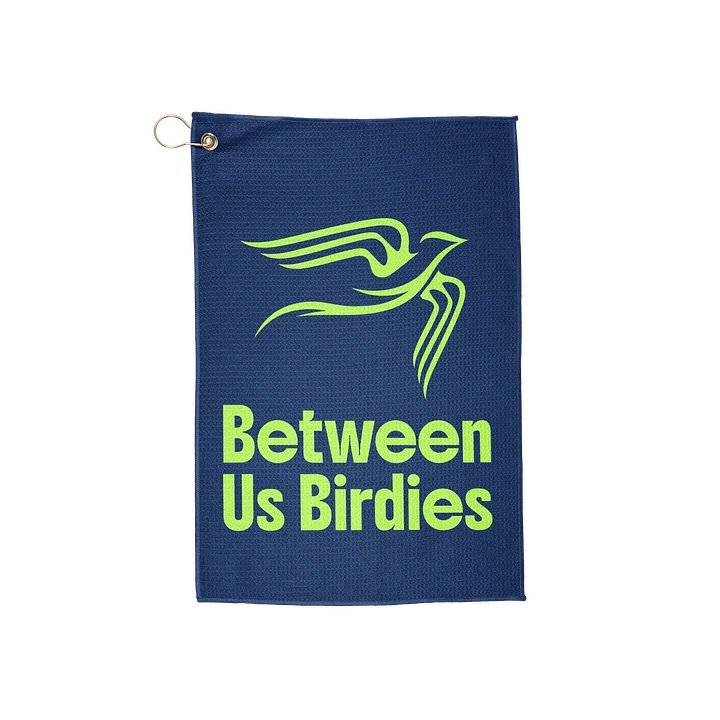 Navy/Hi-Viz Golf Towel by Between Us Birdies product image (1)