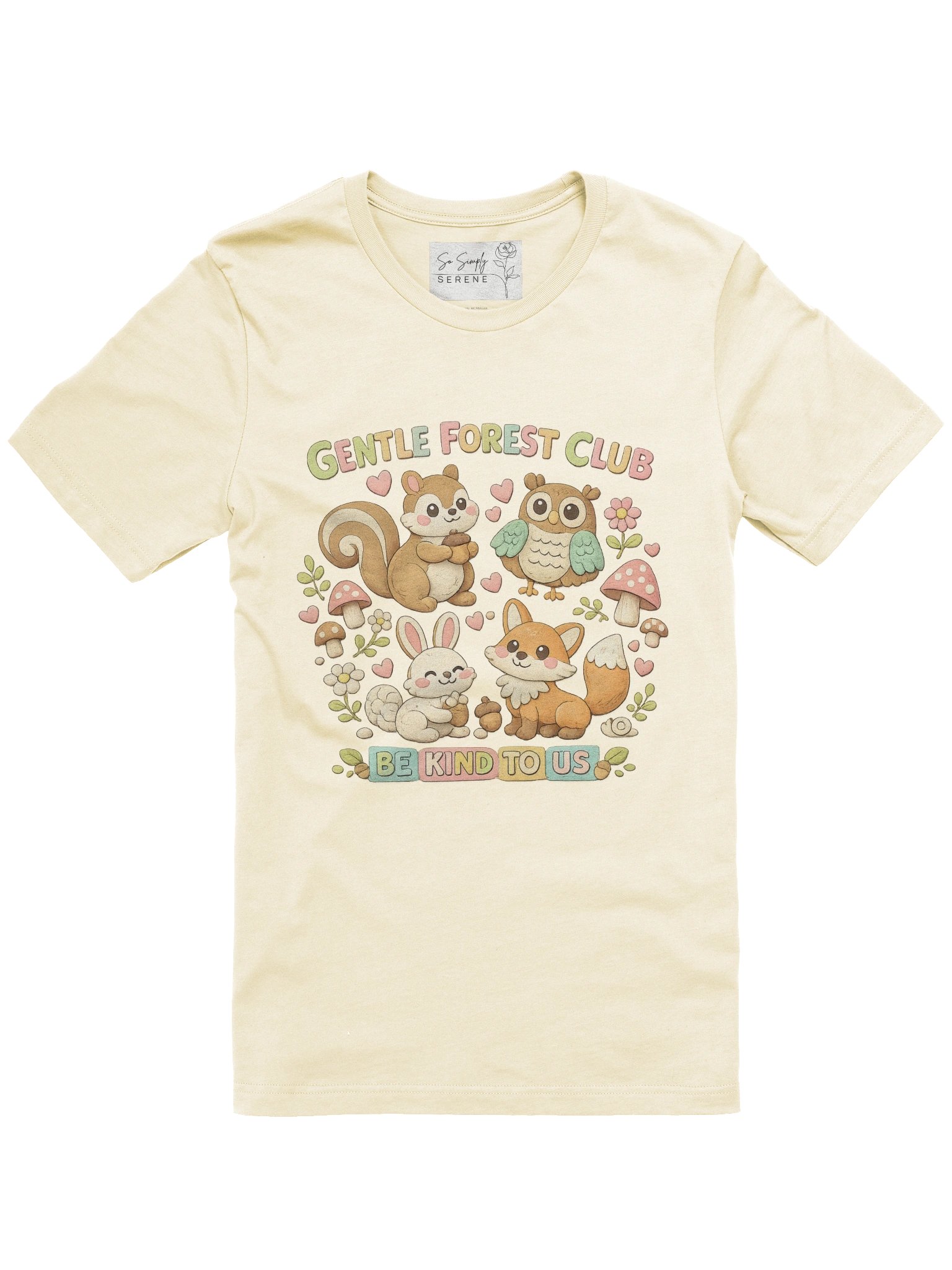 Gentle Forest Club Tee — Forest Friends Collection product image (1)
