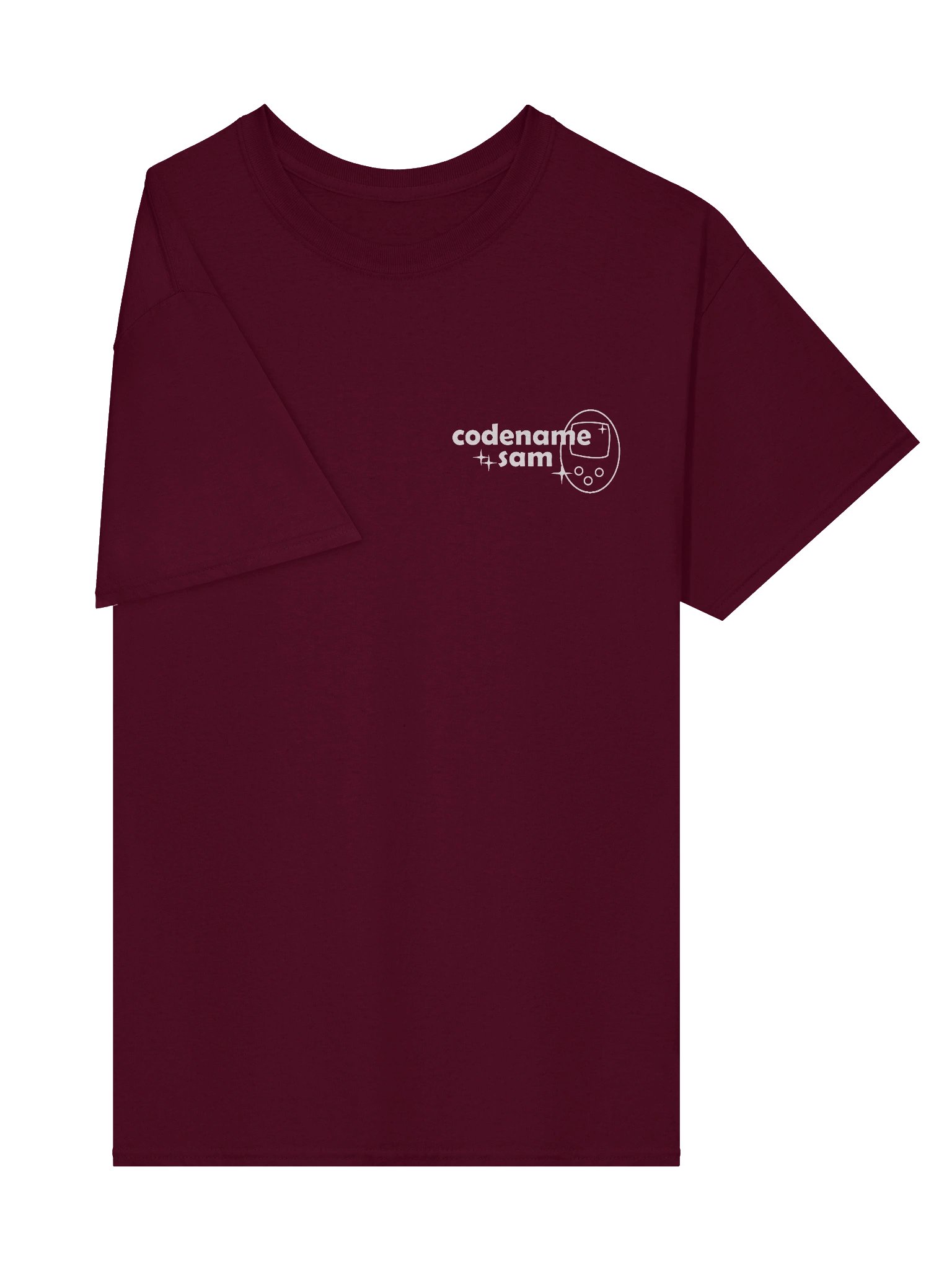 Codenamesam White Logo Tee product image (4)