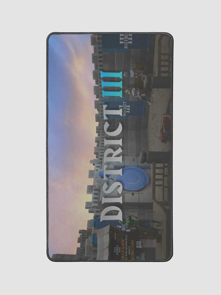 District 3 Mousepad - Large product image (1)