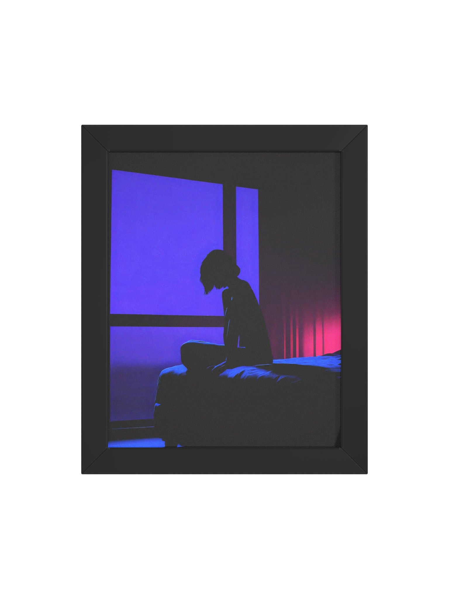 Emptiness Framed Matte Poster product image (20)