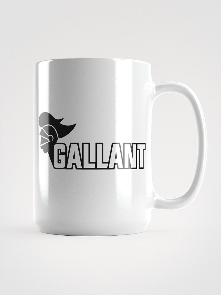 Gallant Knight White Glossy Mug product image (1)