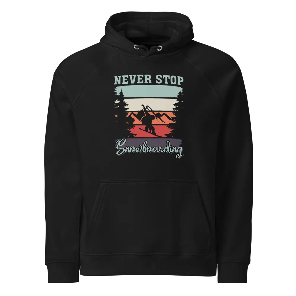 Vintage Snowboarding Hoodie product image (1)