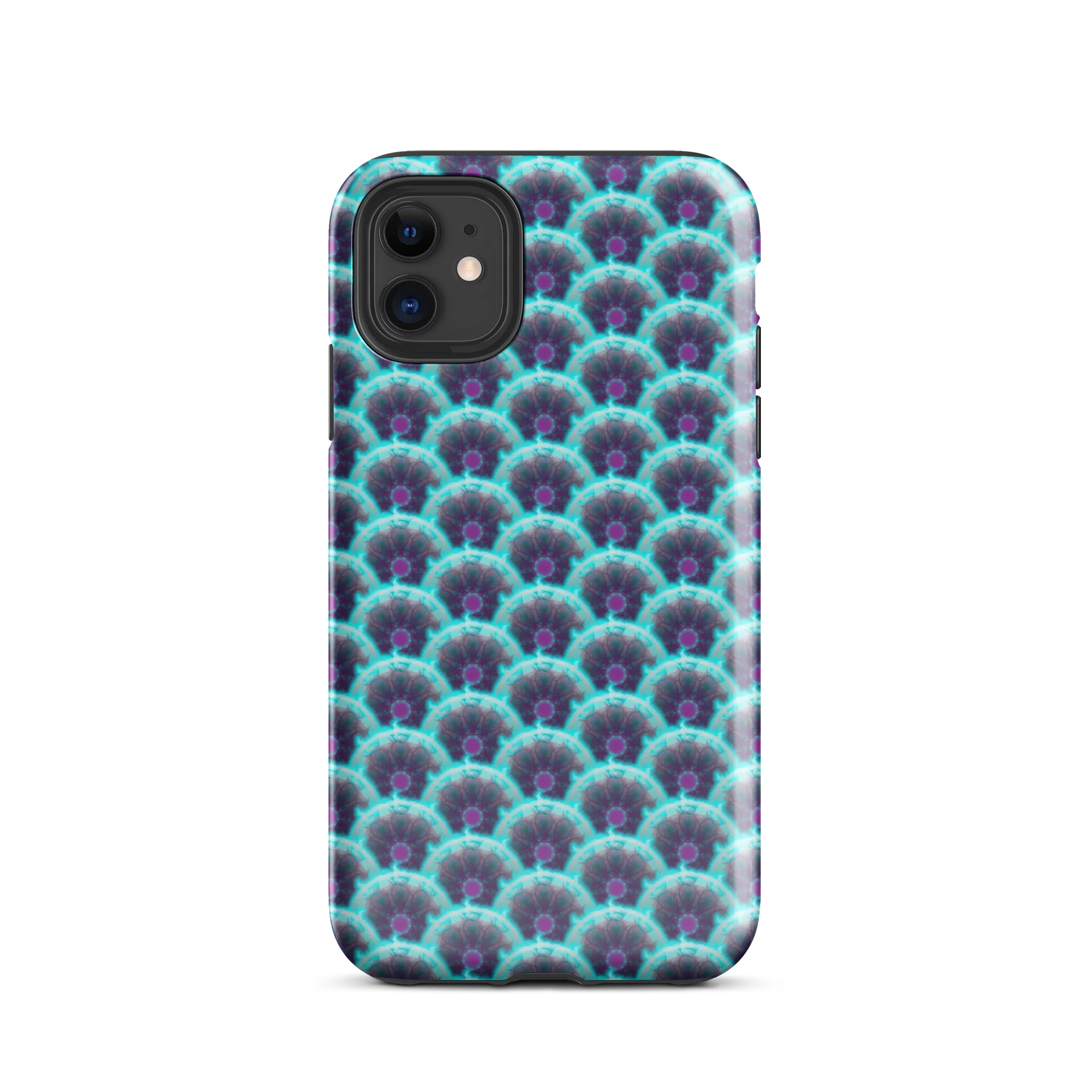 Neon Bloom Abstract iPhone Tough Case product image (28)