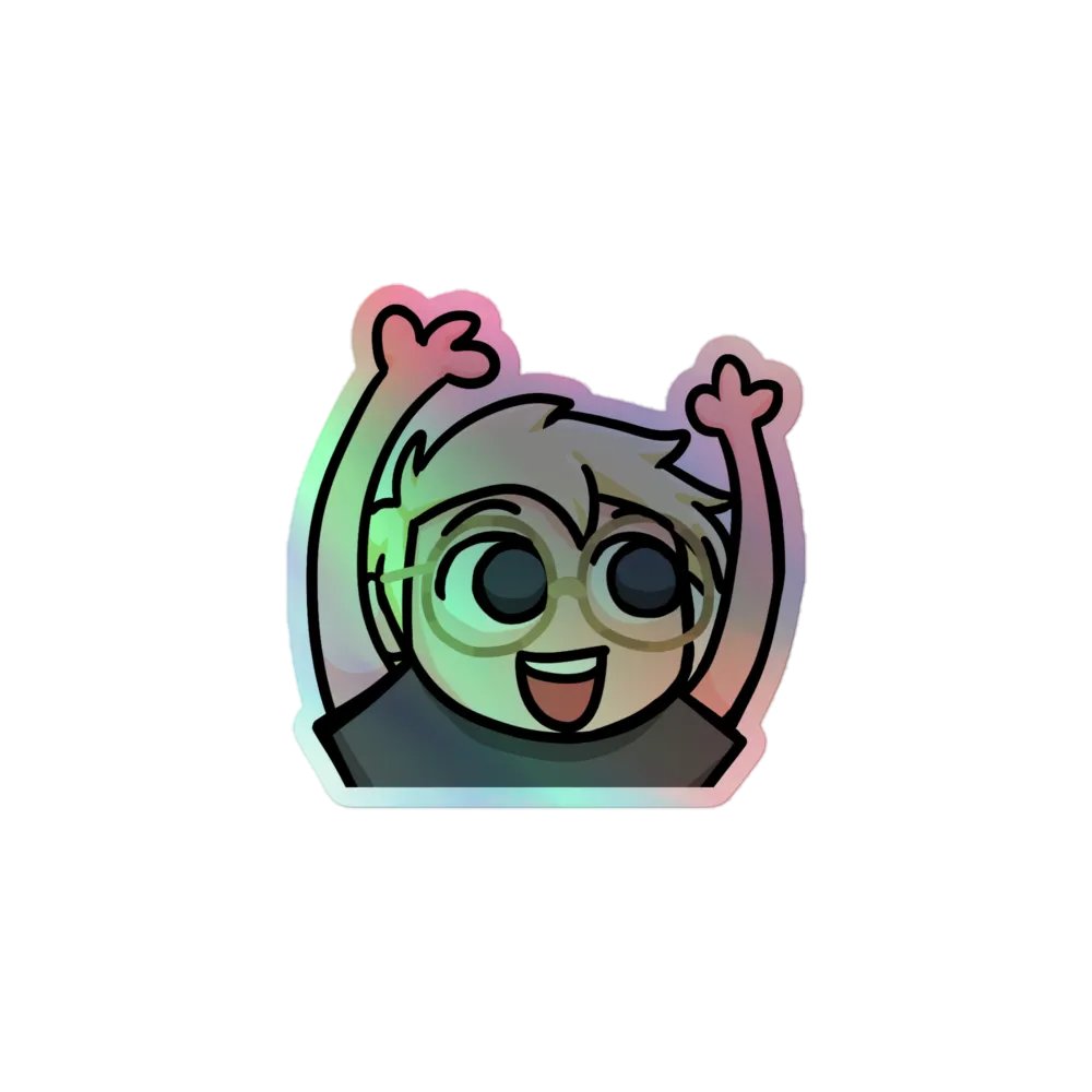 Hype Holographic Sticker product image (1)