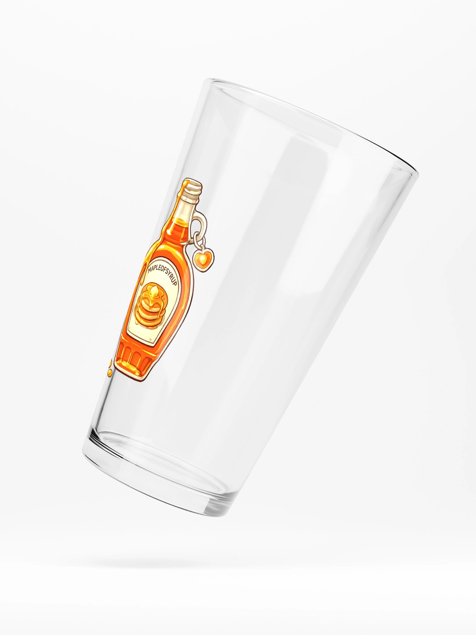Syrup Bottle Pint Glass product image (5)