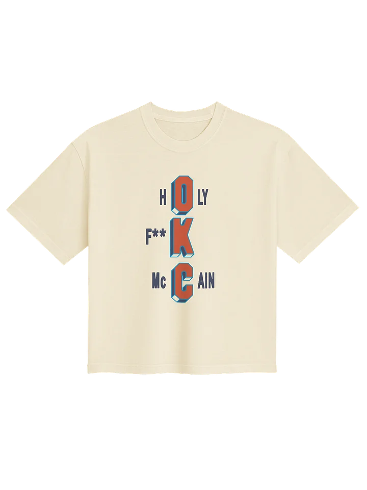 Holy McCain Women's Boxy Tee product image (1)