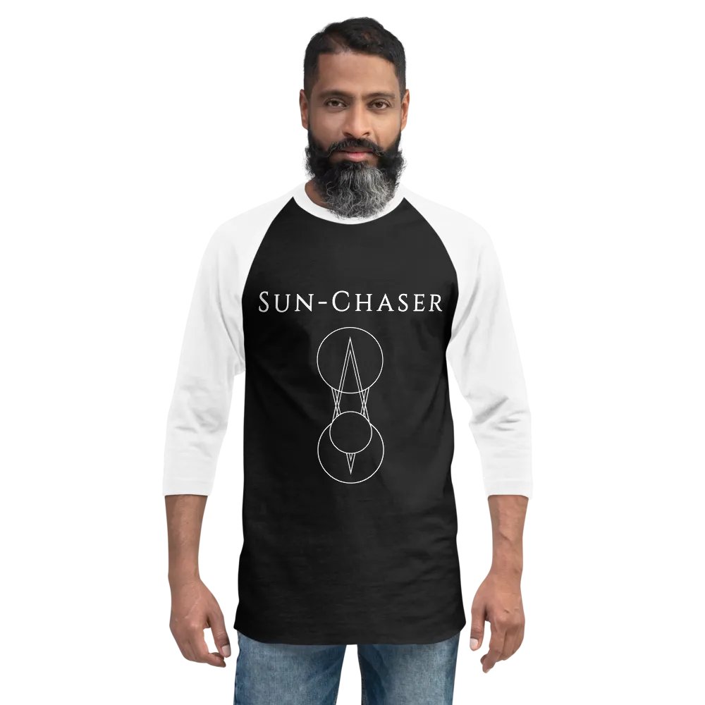 Sun-Chaser White Sigil (Baseball Tee) product image (6)