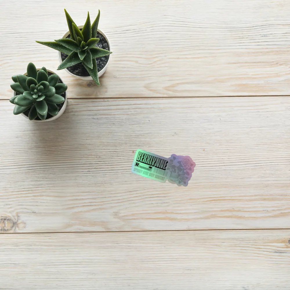 Restricted Content Holographic Sticker product image (10)