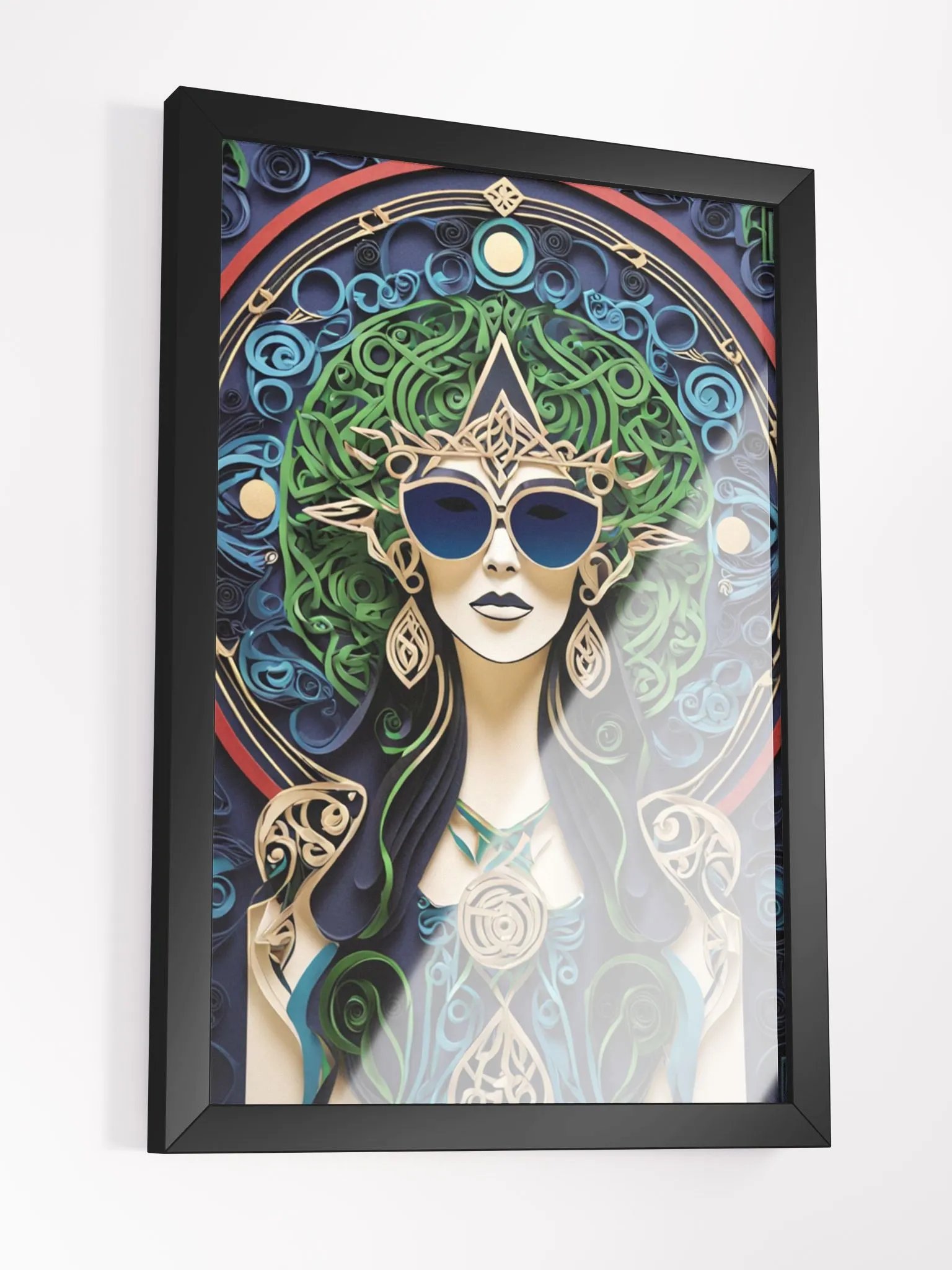 Winter Wiccan 14 - Framed Matte Poster product image (3)