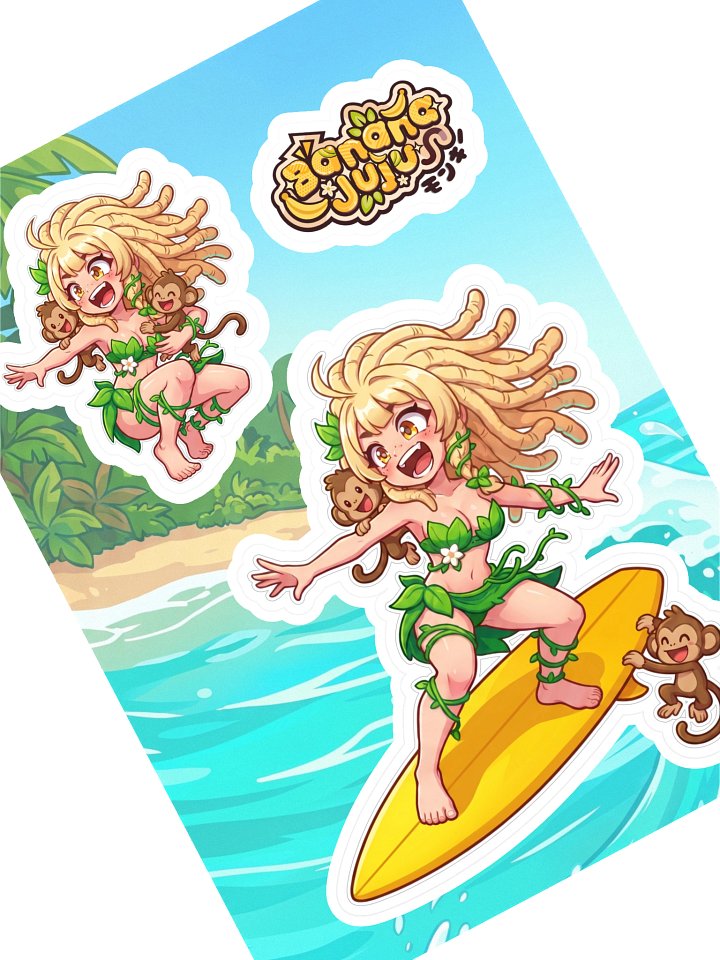 Surfs UP Sticker Sheet product image (1)