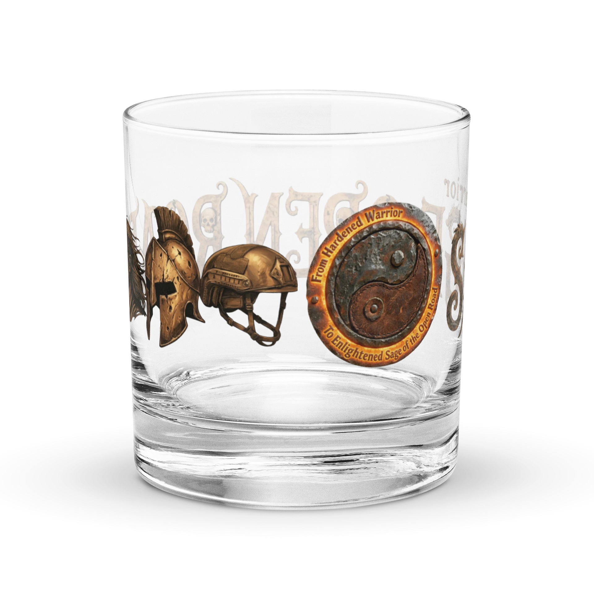 MötoGraffitti Warrior Sage Bourbon Glass product image (4)