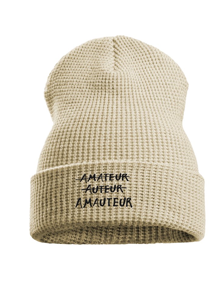 AMAUTEUR Handwritten Beanie product image (1)