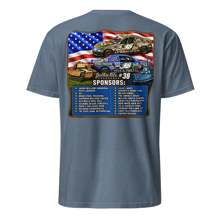 Adult - Gildan Unisex Softstyle T-Shirt 64000 - Heather Indigo product image (2)