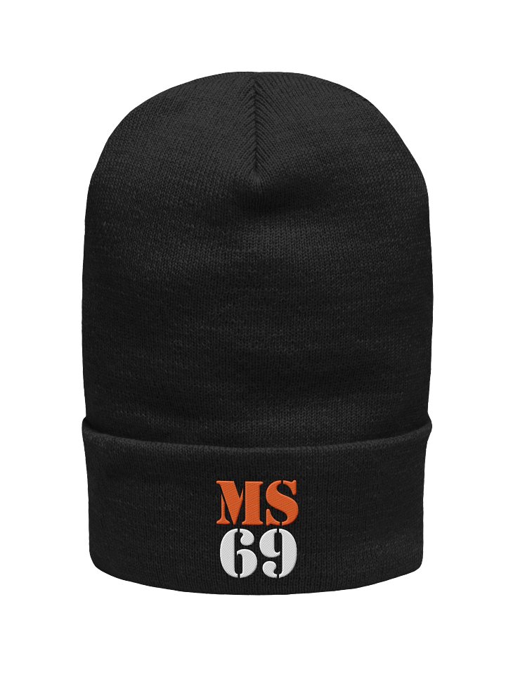 MS69 - Beanie Orange/White product image (1)