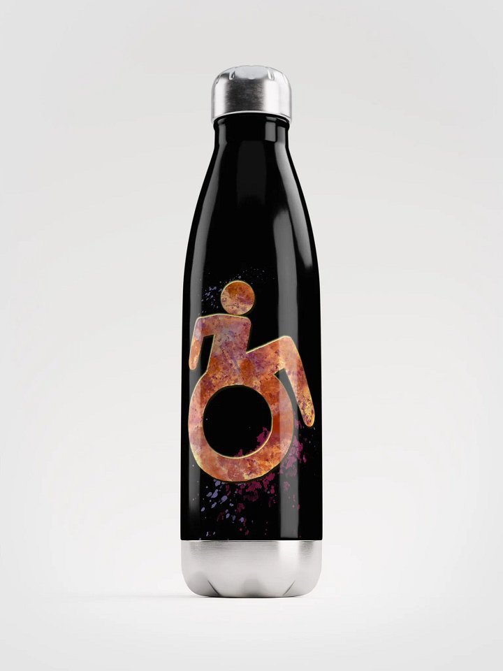 Wheelie, Orange Splash SS Water Bottle product image (1)