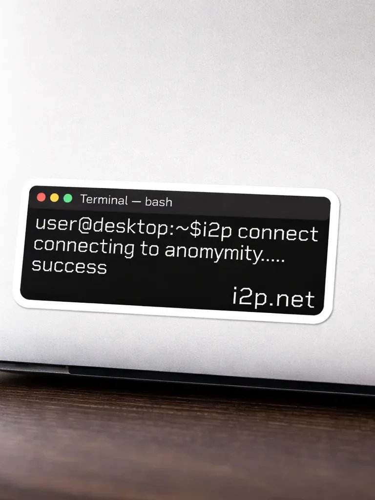 I2P Sticker Pack (4-Pack) product image (5)