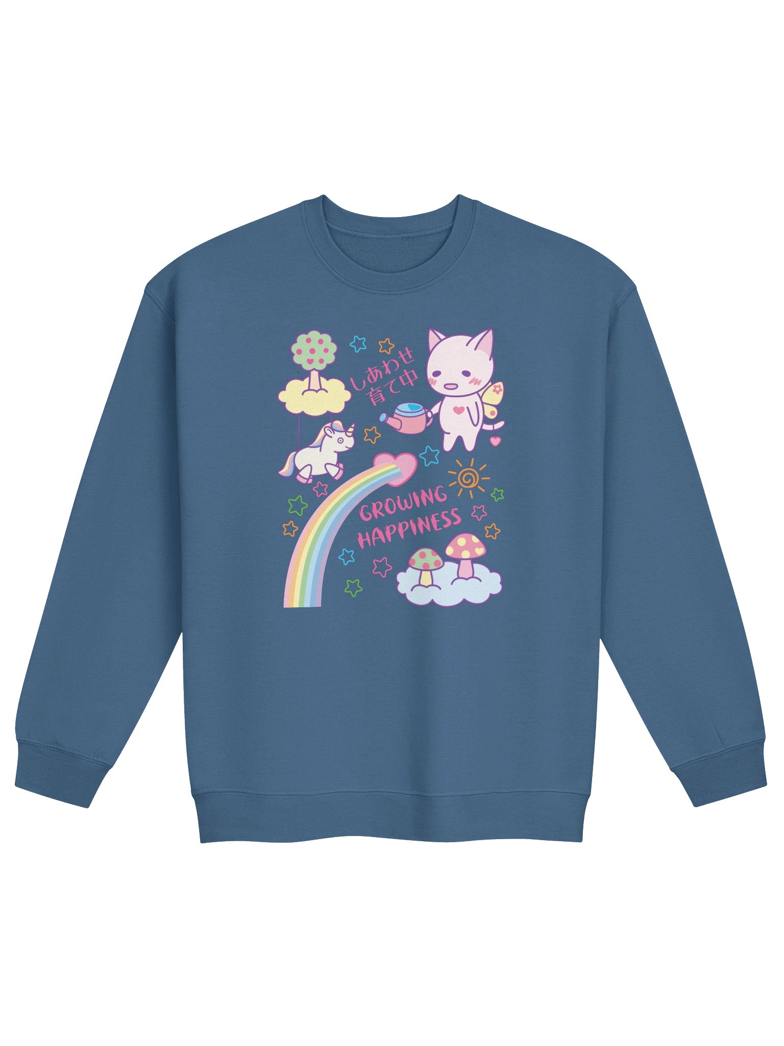 Happy Butterfly Cat - Unisex Adult Sweatshirt product image (1)