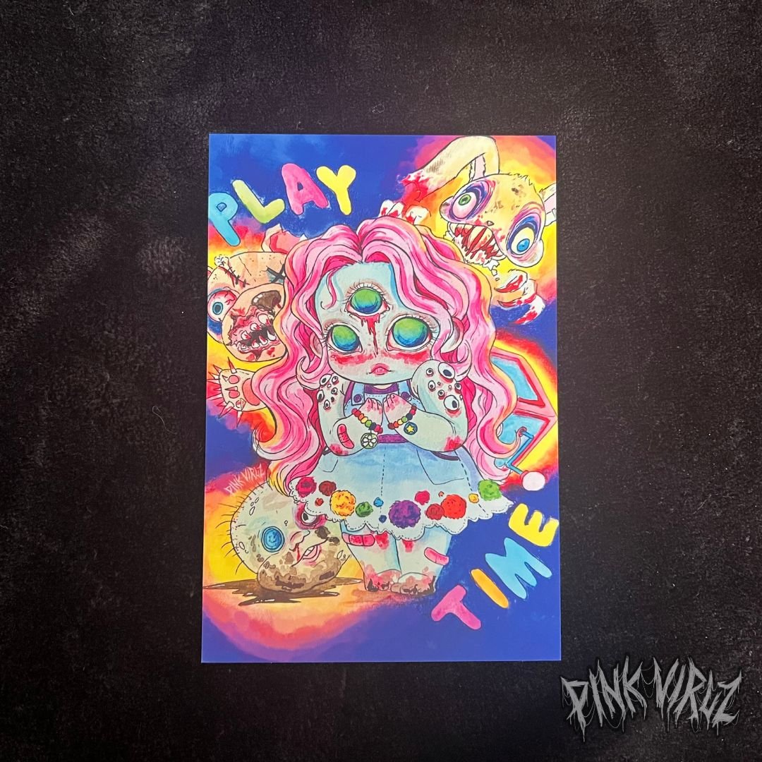 Play Time (2019) — Art Postcard product image (2)